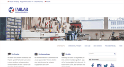 Desktop Screenshot of fablab-nuernberg.de